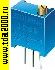 Низкие цены резистор 3296W-101 100 ом (заменяет СП5-2ВБ) подстроечный