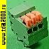 Аккумулятор Клеммник на плату 3pin шаг 2,54мм KF141-2x3P