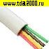кабель Телефонный кабель PVC2.2х4.70mm белый 1м