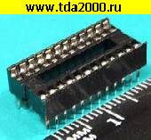 панель для микросхем Панелька sdip-24-узкая ICSS-24 шаг 1,7 для микросхем