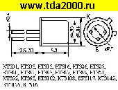 Транзисторы отечественные КТ 3102 А металл транзистор