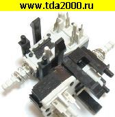 Выключатель для аппаратуры Выключатель KDC-A08-3 6 pin пласт.защелки для аппаратуры