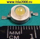 светодиод Светодиод мощный белый 180-220Lm 3вт CH-3 холодный
