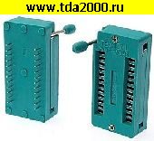 панель для микросхем Панелька dip -24-широкая SCZP-24 с нулевым усилием для микросхем