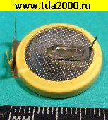Батарейка CR Батарейка литиевая CR2032 горизонт. три вывода