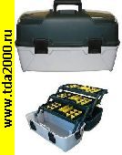 Коробка для мелких компонентов Ящик универсальный 550х280х295мм Е-55 с кантилеверами и органайзерами на крышке 22