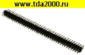 Штыри и гнезда для плат Разъём для плат 2.00мм PLD2 2x40 pitch 2.00 mm