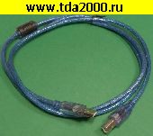 USB-B-шнур USB штекер~USB-B штекер шнур 1,5м USB2.0 синий