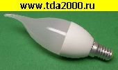 Лампа светодиодная Е14 3,5вт Лампа E14 3,5вт 320Лм 160-260в светодиодная LED-СВЕЧА НА ВЕТРУ-standard 3000К ASD