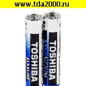 Батарейка AAA Батарейка микропальчиковая (AAA) LR03 Toshiba алкалиновая 1,5в