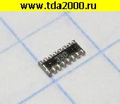 резисторная сборка чип0603(1608) 33ом сборка резисторная (8 резисторов) CAY16-330J8LF