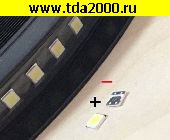 чип светодиод smd LED 3535 6в (+) 2вт для подсветки ЖК телевизоров Холодный белый 350мА 150LM чип светодиод