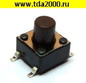 Кнопка Кнопка Кн01 smd 6х6х7,0 smd11мм шток 3,2мм тактовая