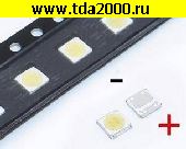 чип светодиод smd LED 3535 6в (-) 2вт для подсветки ЖК телевизоров Холодный белый чип светодиод