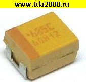 конденсатор 6,8 мкф 16в тип В чип конденсатор SMD