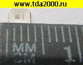 чип светодиод smd LED 3528 зеленый G 12-20Lm 525nm 3V 60mA чип светодиод