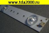 Светодиоды для подсветки ЖК ТВ Подсветка LED 580мм 7 линз SW32 3228 07 REV1.1 120814