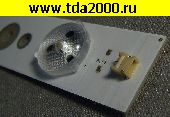 Светодиоды для подсветки ЖК ТВ Подсветка LED 648мм 10 линз 20мм SW32 3228 111025 REV1.0