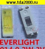 светодиод smd LED 4014 3в 60MA холодный белый для ремонта ЖК ТВ чип светодиод