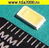 светодиод smd LED 5730 3-3,6в для TV 150мА 40-60LM 8000K (холод.белый) 5,7х3,0мм чип светодиод