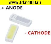 Светодиод подсветки ЖК экранов smd LED 4014 6в (-) 1вт (замена 4020) 150мА холодный белый для подсветки ЖК-экранов чип светодиод