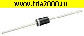 диод импортный FR102 (1.0A/100V/ 150ns) ( 1A,100V,150ns импульсный) DO-15 диод