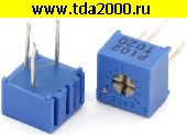 Подстроечный Резистор 500 ом горизонтальный 3362P 3362P-1-501 Olitech