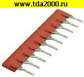 резисторная сборка НР1-4-9м 0,125 22кОм-10% 10 выводов Сборка резисторная