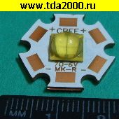 светодиод мощный Светодиод мощный 15вт 6в на радиаторе CREE XHP50