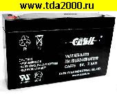 Аккумулятор свинцовый Аккумулятор 6в 8Ач Casil CA680 (CA675) (7,5Ач) (151х34х94) свинцовый