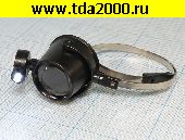 Низкие цены Лупа часовая 15х монокуляр MG13B-A с подсветкой 30мм ободок на голову