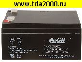 Аккумулятор свинцовый Аккумулятор 12в 3,3Ач Casil CA1233 (134x67x60) свинцовый