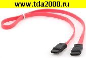 Компьютерный шнур SATA штекер 7pin~SATA штекер 7pin шнур 0,9м