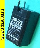 Аккумулятор свинцовый Аккумулятор 4в 0,3Ач Delta DT4003 (26х21х40) свинцовый