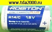 Батарейка R14 Батарейка (C) R14 ROBITON ZINC CARBON PLUS 1,5в