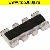 резисторная сборка чип0603(1608)  2,0ком сборка резисторная (4 резистора) CAT16-202J4LF