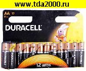 Батарейка AA Батарейка пальчиковая (AA) LR6 Duracell BL12 отрывные 1,5в