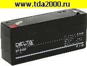 Аккумулятор свинцовый Аккумулятор 6в 3,3Ач Delta DT6033 (134x34x60) свинцовый