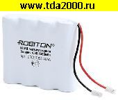 Аккумулятор 4,8в Аккумулятор 4,8в 1500мАч Ni-Mh ROBITON T393-4XAA PH1