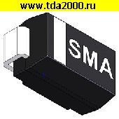 диод импортный US1D(HS1D) (SMA) 1A 200V 50ns T&R RoHS Hottech диод