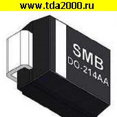 диод импортный SMBJ20CA (SMB) 600W 20V GALAXY ограничительный диод