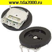 резистор переменный №10 10к микродисковый 3 вывода резистор переменный