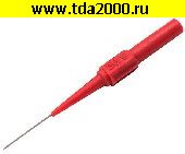Мультиметр Щуп игла острая красная (одевается на щуп диаметром 4мм)