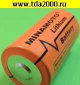 Батарейка 3,6в Элемент (34615) ER34615H неперезаряжаемый Minamoto 3,6в