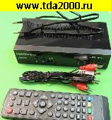 Тюнер DVB-T2 Тюнер DVB-T2/C в металлическом корпусе (Цифровая приставка для телевизора, приемник на 20 каналов, кабельного ТВ) (цифровой эфирный ресивер)