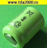Аккумулятор 1,2в Аккумулятор 1,2в Ni-Mh (1/3AAA) 80мАч (заменяет 60мАч) (реальная емкость 78)