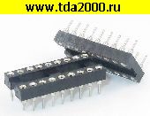 панель для микросхем Панелька dip -20 SCSМ с шагом 2,54мм цанговая для микросхем