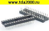 панель для микросхем Панелька dip -28-узкая SCSМ (TRS-28) цанговая для микросхем