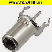 Разъём тюльпан (RCA) Разъём RCA-111-B гнездо на плату (RS-112)