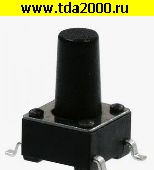 Кнопка Кнопка Кн01 smd 6х6х10 smd11мм шток 6,2мм тактовая